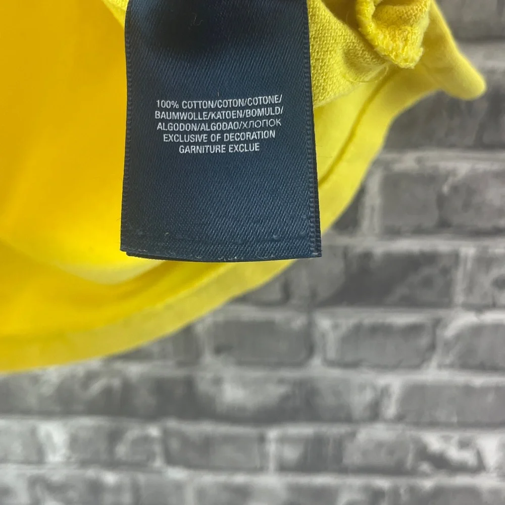Ralph Lauren Bright Yellow Polo Shirt‎